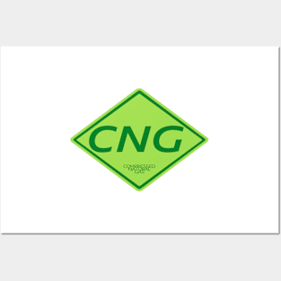 CNG logo Posters and Art